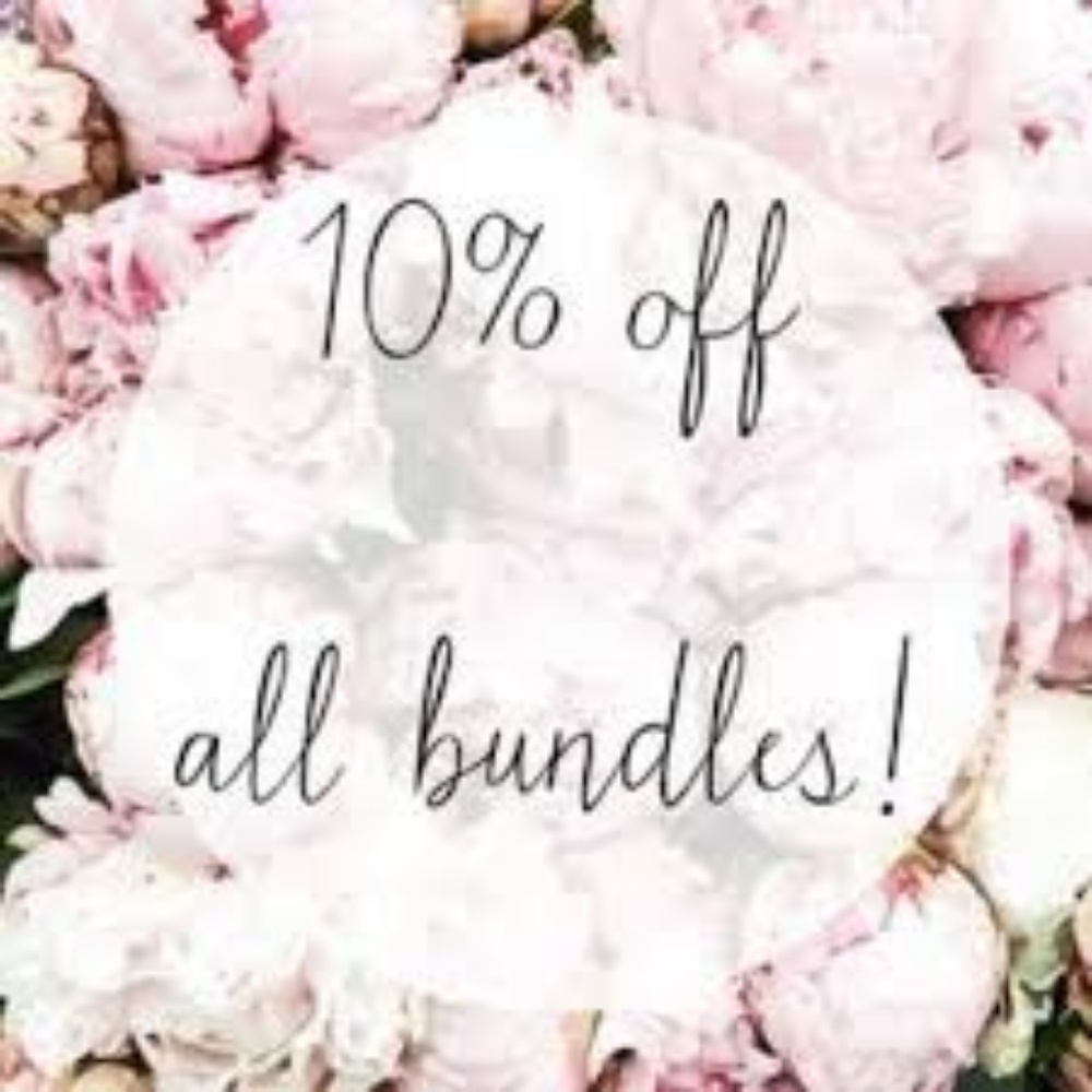 10% OFF ALL BUNDLES OF 2 ITEMS OR MORE